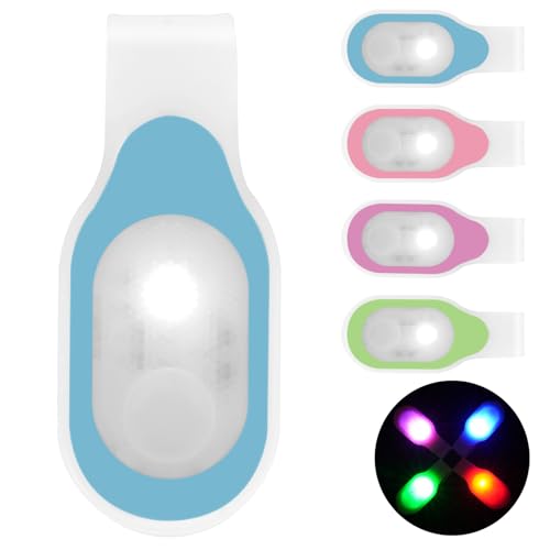 Miniatura 9 de Ainiv Luz De Correr Running, 3 Modos Night Light Clip On Torch, Recargable Silicona Luz Con Clip Magnético Fuerte Para Enfermeras, Turnos Nocturnos, Carreras Nocturnas, Paseos Con Perros Azul