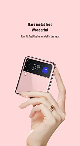 RanTuo Capa de celular para Samsung Galaxy Z Flip3 5G, ultrafina, policarbonato rígido, antiarranhõe