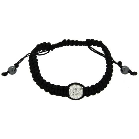 Black Shamballa Adjustable Haematite Bracelet Cover