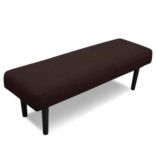 Dining Bench Seat Covers, Stretch Bench Covers | Washable Bench Seat Protector, Rectangle Bench Cushions Covers for Dining Room, Living Room, Kitchen