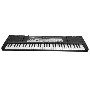 Teclado de Piano ara Principiantes de 61 Teclas, ¨®rgano Electr¨®nico Teclado de Piano Digital Port¨¢Til para Ni?os de 61 Teclas con Micr¨®Fono Juguete Musical y Manual