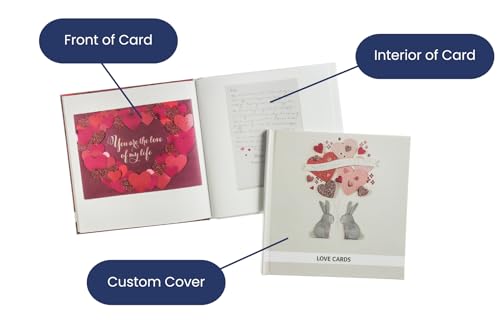 Cardkive Greeting Card Organizer Book - We Transform Cards into a Keepsake Book Gift - Perfect for Birthday, Holiday, Graduations, Baby Showers, etc. (Recycle Cards)