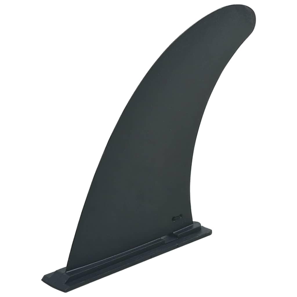 Aleta central de plástico negro para tabla SUP de 18,3 x 21,2 cm, aleta de repuesto para tabla de surf y longboard, mejora la estabilidad y control sobre el agua, accesorio para surf