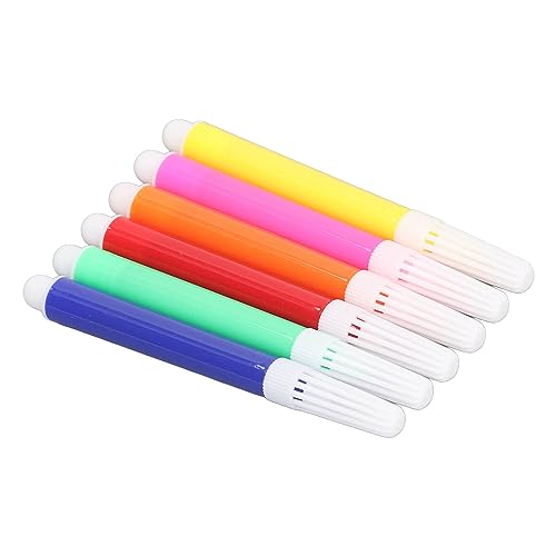 KIMISS 6Pcs Acrylic Paint Marker Pen Set Water Based for Doodle Printer Consumable Accessories 6Pcs Acrylic Paint - Thumbnail 2