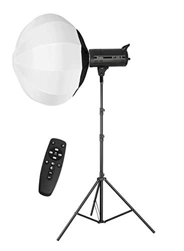Image of Osaka ET 200D Dual Color (Warm + White) 3200K-5600K Includes 9FT Light Stand Continuous Video Light with Bowens for YouTube Video Recording, Wedding, Outdoor Shooting (Remote Included)