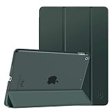 iPad 10.2 ケース 2021/2020/2019 iPad 9世代 ケース Dadanism 第9世代/第8世代/第7世代 アップル iPad 10.2インチ 2021/2020/2019モデル 半透明 カバー スタンドケース オートスリープ機能 軽量 薄型 PU+PC マイクロファイバー裏地 耐久性 全面保護 DarkGree