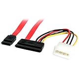 StarTech.com Adaptateur de données Serial ATA avec alimentation LP4 45 cm (Import Royaume Uni)