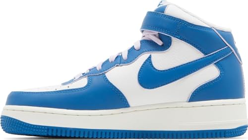 Nike Air Force 1 Mid White/Military Blue-Sail-Doll Size 7