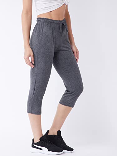 Image of Modeve Women Solid Cotton Blend Capri for summer|| Summer Wear