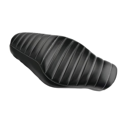 Asiento de motocicleta Sportster 883 con cojín de cuero para conductor y pasajero trasero