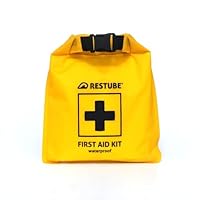 Restube Erste Hilfe Set - für Wassersport Und Outdoor - Wasserdichtes Verbandskasten, Reise Gadgets Für Reise, Camping, Wandern, Kinder, Auto, Fahrrad - Travel Essentials, First Aid Kit 33 Stück