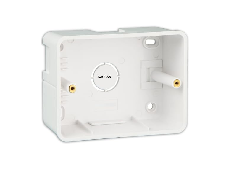 SAURAN Electrical 3-Module Plastic Surface PVC Box 4inchX3inch- (1)-image-43