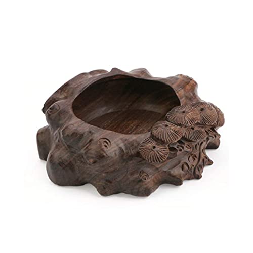 喫煙者のための灰皿木製灰皿クリエイティブシガー灰皿メンズ屋外屋内デスクトップ喫煙灰皿はオフィスの家の装飾に適しています灰皿ホルダー灰皿