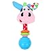 TOYANDONA Bébé Hochets Jouets Animal de Bande Dessinée À La Main Cloche de Vache en Peluche Hochet Jouet Sûr Nourrissons Apaiser Jouet De Sommeil Bébé Nouveau- Né Jouet