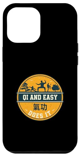 Qi y Easy lo hace para los practicantes de Qigong de entrenamiento de tai chi Carcasa para iPhone 12...