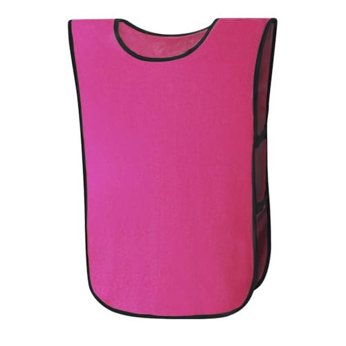 PIANETA AFFARI Peto deportivo de fútbol para adulto, equipo de entrenamiento, chaleco M XL, fucsia, M