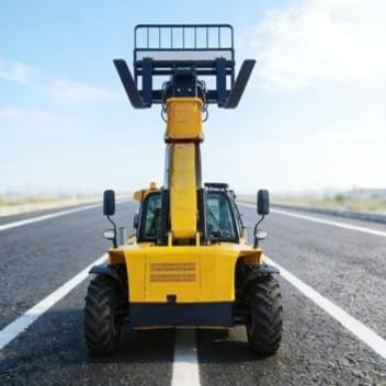 Telescopic Boom Handler, Heavy Duty Material Handler, Port and Logistics Equipment - High Capacity, Durable Construction, for Bulk Cargo and Outdoor Storage