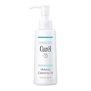 Curél - Huile nettoyante pour le visage - Nettoyant à base d'huile - 150 ml - Pour peaux sèches et sensibles - Sans parfum