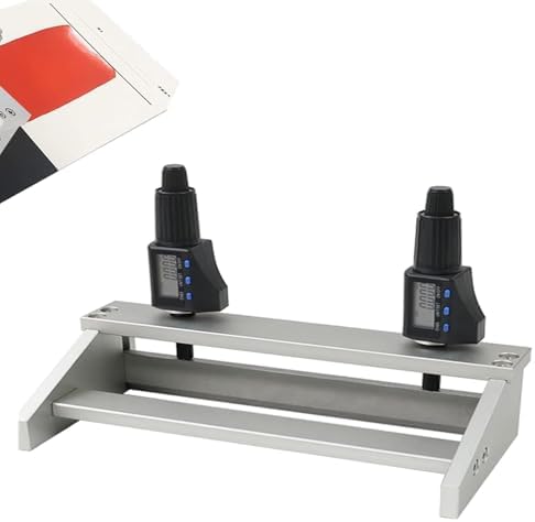 Adjustable Digital Film Applicator, Stainless Steel Coater for Lab, 1-6000μm Thickness, 1μm Indexing, Precision Wet Film Preparation Tool (150mm)