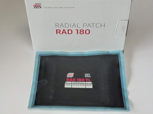 Tip Top RAD 180 TL 512180 - Parches radiales para reparación de neumáticos (5 unidades)