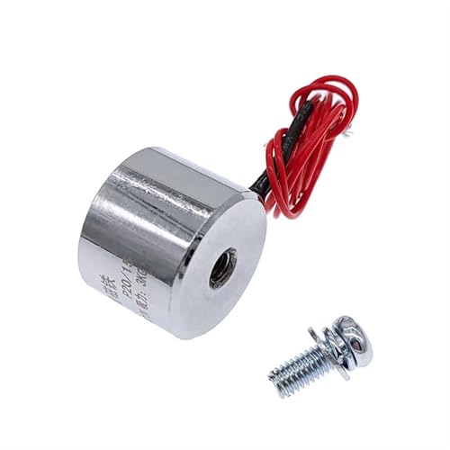 Électro-aimant solénoïde P20/15 DC 24V levage 3kg pour automatisme - 4