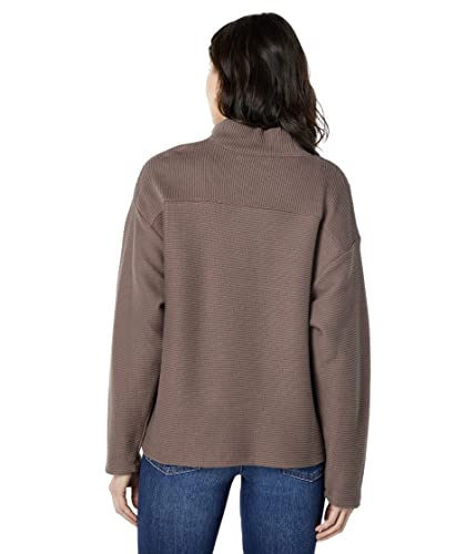 Madewell Beer Funnel Neck Weathered Taupe Xl (Women's 14-16) #TOP1