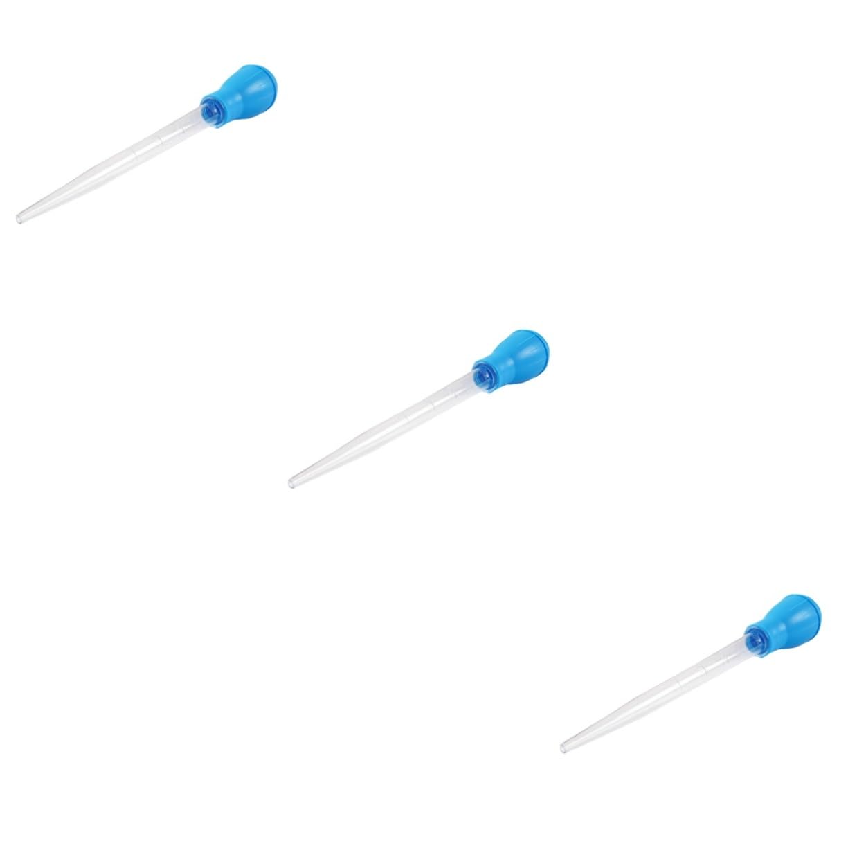 Yardwe 6pcs Fish Tank Cleaner Pipette Dropper Aquarium Waste Remover Feeder Tool for Tropical Fish Tank Cleaning