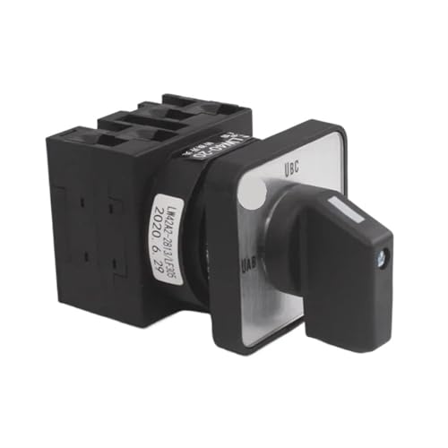 Voltímetro LW42-20/2 para evitar desequilibrio trifásico con interruptor de levas 20A