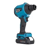 6IN1 Cordless Luft Gebläse Mit Düse Staub Maschine Multifunktions Inflator Vakuum Werkzeug for 18V Batterie Leicht Und Tragbar