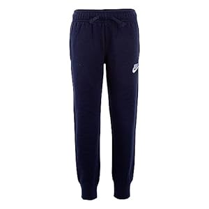Nike Boy’s Club Fleece Rib Cuff Pants (Little Kids) Midnight Navy 4 Little Kid