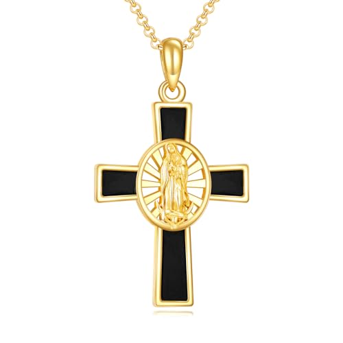 Pendentif Vierge Marie protection spirituelle collier amulette argent