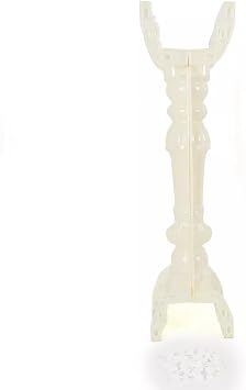 89cm DIY Precast Roman Column Concrete Balustrades Moulds, Balcony Railing Plastic Mould, Cement Plastic Casting Mold, for Garden Balcony Fence Decor, Decorative Fences