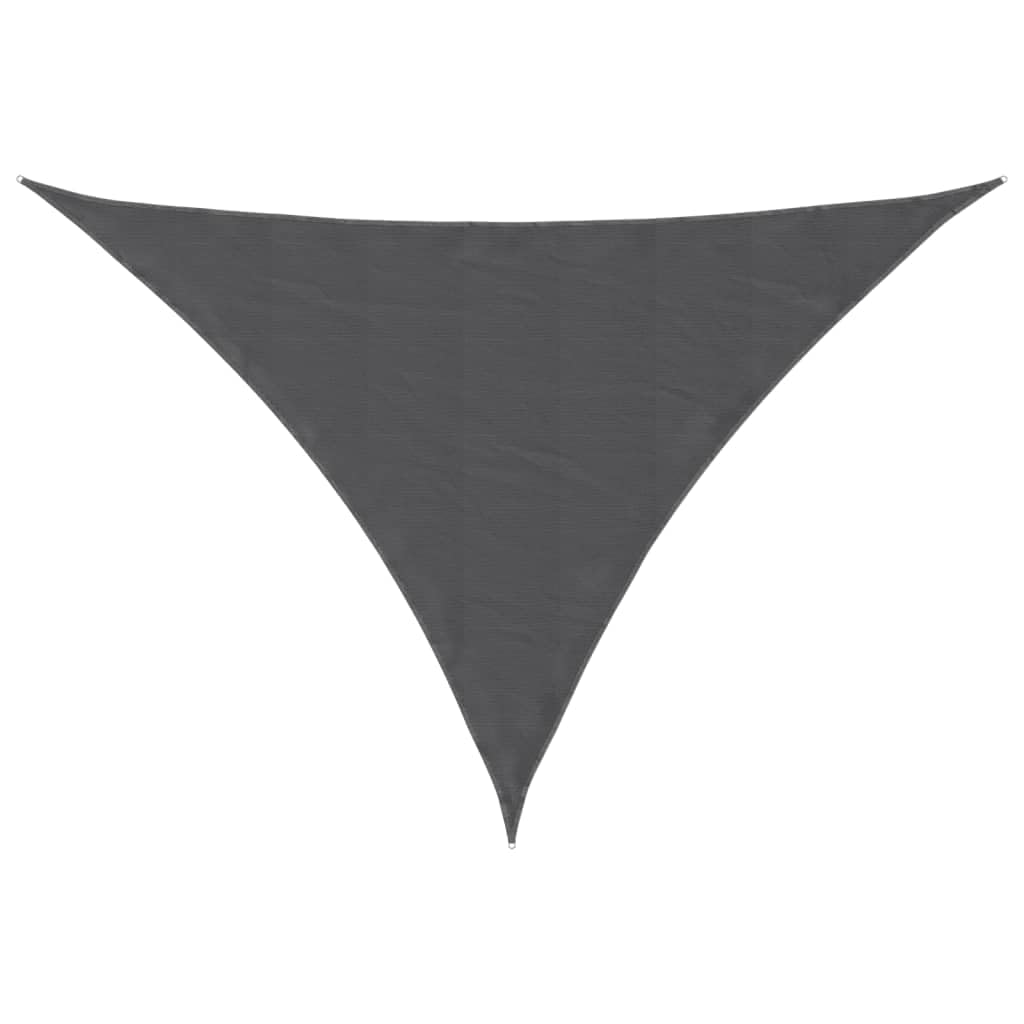 Voile de soleil triangulaire pour repas ombragés en terrasse et moments de détente au jardin