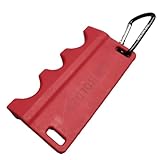 Cue Stick Portable Holder Billiard Stick Pool Table Portable Cue Stick Claw Rack(red-Logo Random Color)