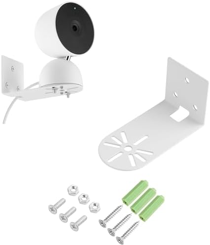 Amazon.com : Adhesive Metal Wall Mount Compatible with Google Nest Cam ...