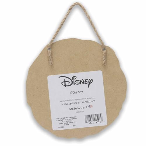 Couronne de Noël mignonne en bois Stitch le cadeau idéal pour décorer les fêtes - 4