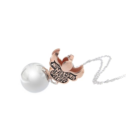 Collier Chiama Anges SHALOM en argent 925 avec gravures d'exception