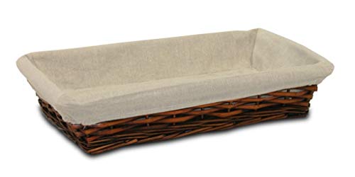 Bandeja Mimbre Tela Beige (62 * 47 * 13) Cover