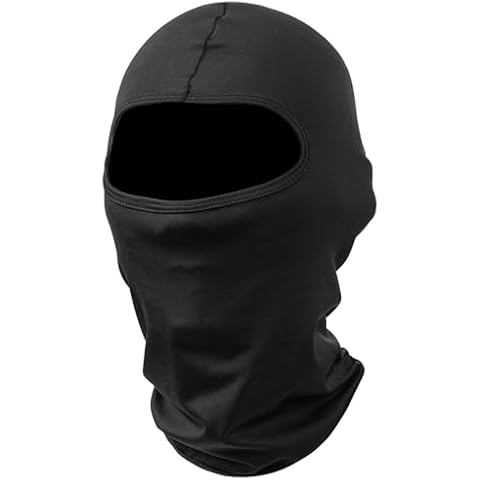 UNCO- Balaclava Face Mask, Black Ski Mask for Men & Women, Full Face Mask, Face Mask for Winter, Balaclava Ski Mask, Face Cover, Ski Face Mask, Ski Balaclava Men, Baklava Masks for Men and Women Cover