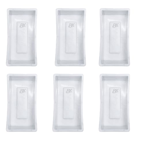 Image of RK Plastic Brick Mould 10 inchx5 inchx3 inch (Pack of 6) | for Cement, Concrete, Paver Block & Interlocking Blocks | Reusable