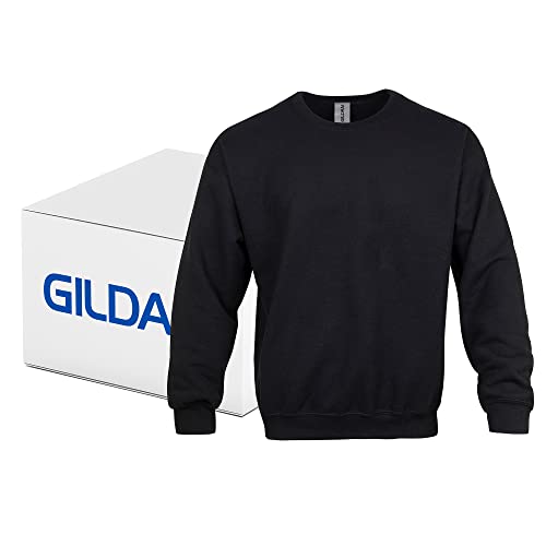 Image of Gildan Unisex Adult Fleece Crewneck Sweatshirt, Style G18000, Multipack