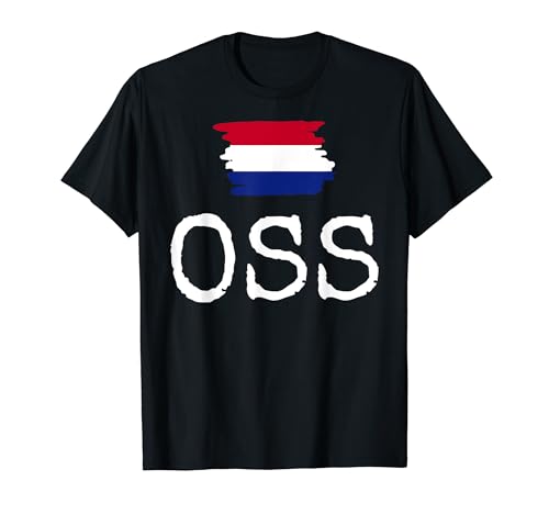 Oss Países Bajos Ciudad Nederland País Oss Holanda Viajes Camiseta