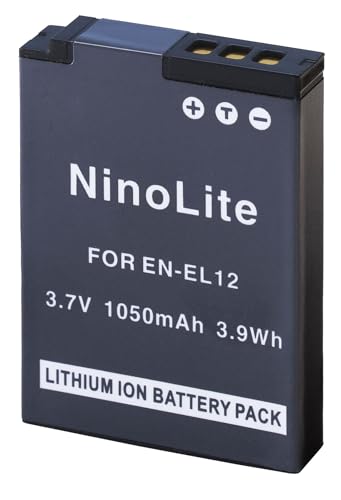 Amazon | NinoLite(NinoLite) EN-EL12 互換 バッテリー ニコン COOLPIX