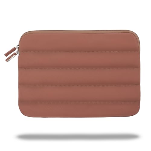 ANECDOTE Laptop Case 13-14 Inch – A Perfect Laptop Sleeve That is Compatible with MacBook Air/Pro and iPad Pro 12.9 – Fits in Your Bag, Made of 100% Nylon with Aesthetic Design (Mauve)