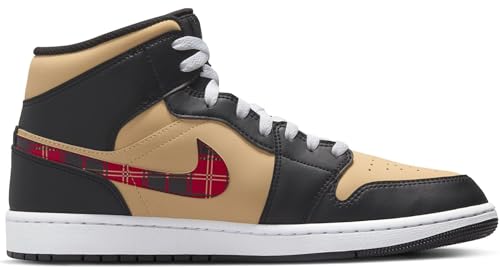 Image of Nike Air Jordan 1 Mid SE Leather Mens Shoes