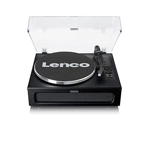 Lenco LS-430BK Noir - Les Beatles, Paul McCartney, John Lennon, RIngo Starr, George Harrison Lenco LS-430BK Noir