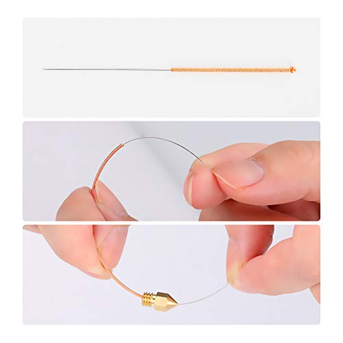 41 Piece 3D Printer Tools Kit Includes MK8 Printer Nozzles,Stainless Steel Nozzle Cleaning Needles,Precision Tweezer and Other 3D Printer Accessories - Thumbnail 2