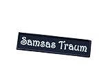 Samsas Traum - 1x Rechteckig, Baumwolle/Polyester - Industrial - Dark, Heavy Metal/Gothic - Bügelapplikation - Applike