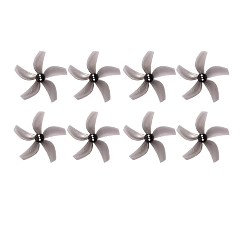 Hélice de rechange en polycarbonate 63mm à 5 pales pour drone avec axe de 1.5mm