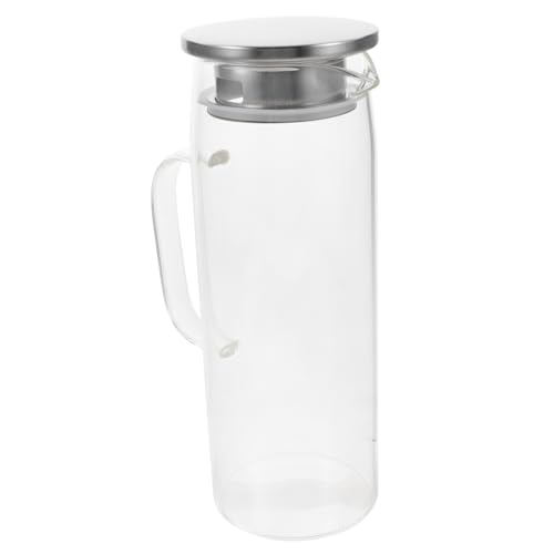 MAGICLULU Enfriador De Vidrio Botella De Agua Jarra Con Filtro De Agua Vino Aireador Jarras De Jugo De Jarra Mezcladora Dispensador De Jugo Con Grifo Destilador Filtrar Acero Inoxidable